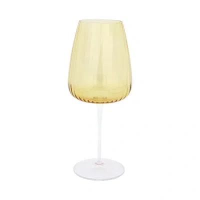 Vietri Francesca Blush Double Old Fashioned In Yellow