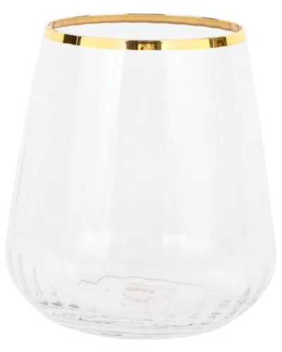 Vietri Francesca Double Old Fashioned In Transparent
