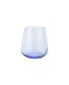 Vietri Francesca Double Old Fashioned Glass In Blue