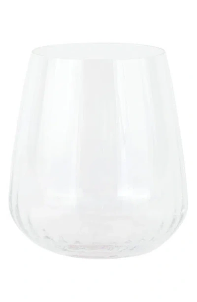 Vietri Francesca Double Old Fashioned Glass In Clear
