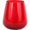 Vietri Francesca Double Old Fashioned Glass In Red