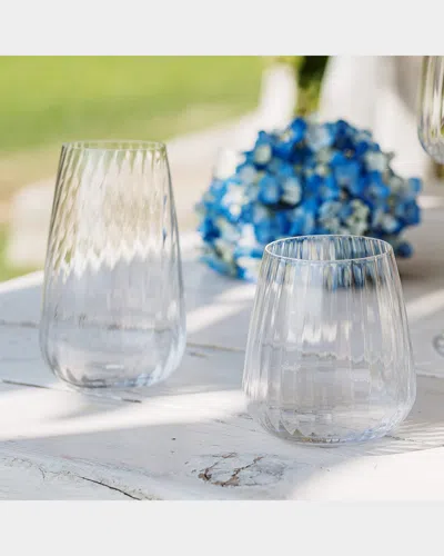 Vietri Francesca High Ball Glass, 20 Oz. In White