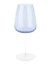 Vietri Francesca Wine Glass In Blue
