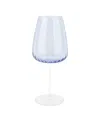 Vietri Francesca Wine Glass In Blue