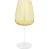 Vietri Francesca Water Glass In Yellow