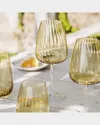 Vietri Francesca Wine Glass, 18 Oz. In Green