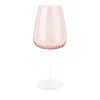 Vietri Francesca Wine Glass In Blush