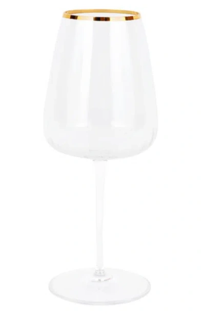 Vietri Francesca Wine Glass In Transparent