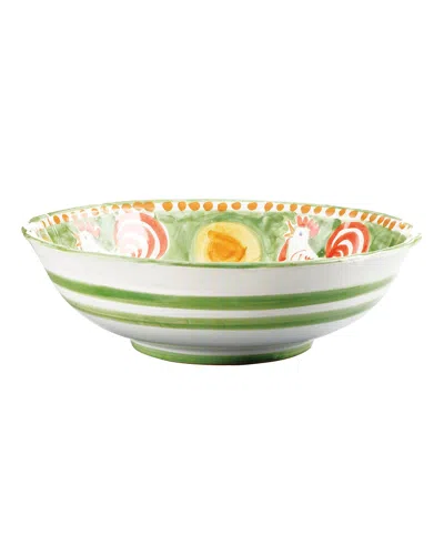 Vietri Campagna Large Serving Bowl In Green