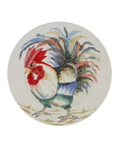 Vietri Gallo Round Platter With $10 Credit In Multi