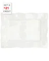 Vietri Giorno White Rectangular Platter In White
