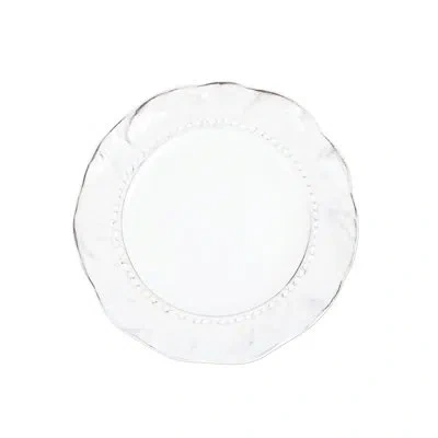 Vietri Giorno Salad Plate In White,black