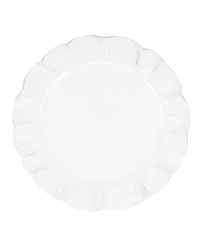 Vietri Giorno Service Plate In White