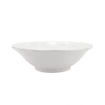Vietri Giorno White Medium Serving Bowl