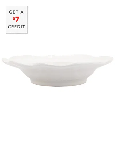 Vietri Giorno White Pasta Bowl
