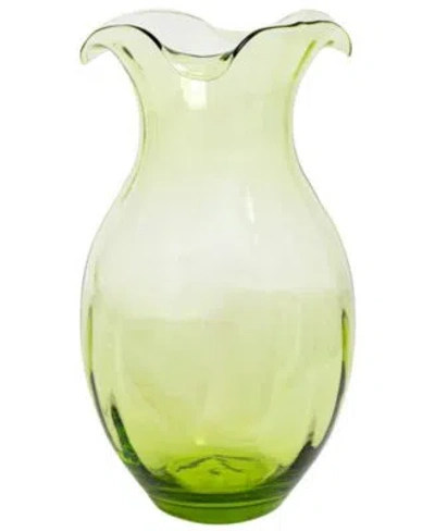 Vietri Hibiscus Glass Collection In Pink