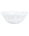 Vietri Incanto Lace Medium Round Bowl