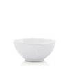 Vietri Incanto Stone White Stripe Small Bowl In White