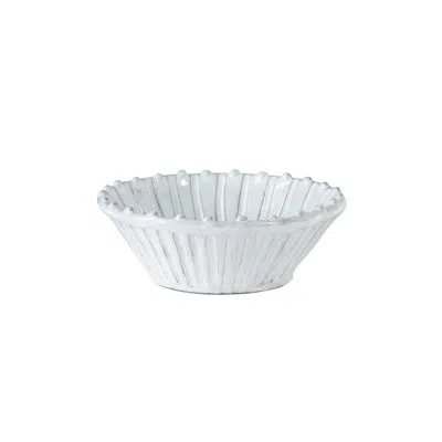 Vietri Incanto Stripe Cereal Bowl In White