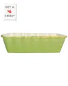 Vietri Italian Bakers Medium Rectangular Baker With $5 Credit In Green