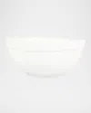 Vietri Lastra Centerpiece Serving Bowl In White