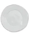Vietri Lastra Dinner Plate In White