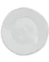 Vietri Lastra Dinner Plate In Light Gray