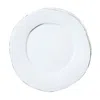 Vietri Lastra Dinner Plate In White