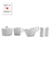 Vietri Lastra European Dinner Plate With $4 Credit In White