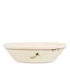 Vietri Lastra Fiori Di Bosco Medium Shallow Bowl In Light Beige