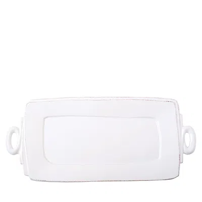 VIETRI LASTRA HANDLED RECTANGULAR PLATTER