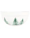 Vietri Lastra Holiday Centerpiece In White