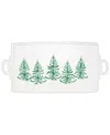 Vietri Lastra Holiday Cheese Board In Green