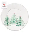 Vietri Lastra Holiday European Dinner Plate With $5 Credit In Multicolor
