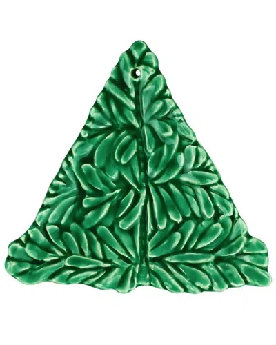 Vietri Lastra Holiday Figural Ornament In Green