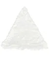 Vietri Lastra Holiday Figural Ornament In White