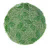 Vietri Lastra Holiday Green Figural Round Platter In Green