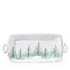 Vietri Lastra Holiday Handled Rectangular Platter In Miscellane