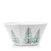 Vietri Lastra Holiday Large Stacking Serving Bowl In Multi