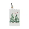 Vietri Lastra Holiday Olive Oil Can In White
