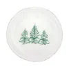 Vietri Lastra Holiday Pie Dish In White
