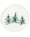 Vietri Lastra Holiday Round Ornament In Multi