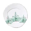 Vietri Lastra Holiday Salad Plate In Green