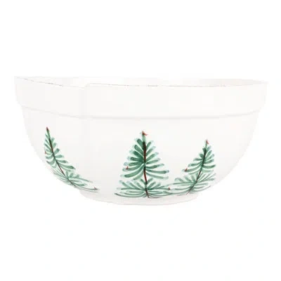 Vietri Lastra Holiday Centerpiece With $20 Credit In White