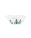 Vietri Lastra Holiday Medium Mixing Bowl In Green