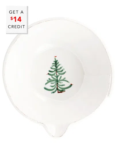 Vietri Lastra Holiday Small Mixing Bowl With $14 Credit