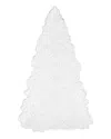 Vietri Lastra Holiday White Tree Platter