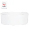 Vietri Lastra Large Serving Bowl With $12 Credit In White