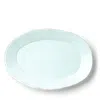 Vietri Lastra Collection Oval Platter In Aqua