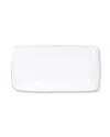 Vietri Lastra Rectangular Stoneware Platter In White